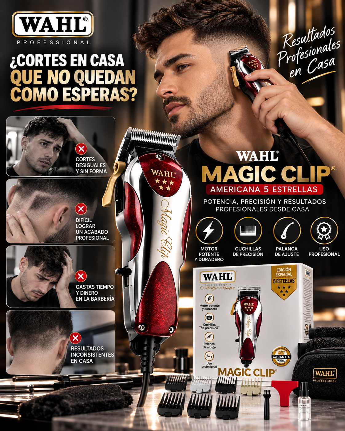 MAGIC CLIP - CORTE COMO PROFESIONAL